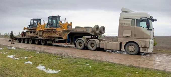 Успешная перевозка крупногабаритной техники: Межгорье – Евпатория