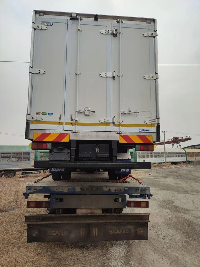 Доставка автоколонной 8 грузовиков Isuzu из Уссурийска в Красноярск за 5 дней